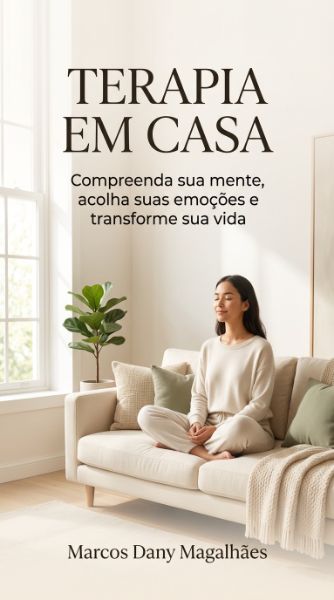 Capa do e-book Terapia em Casa, de Marcos Dany Magalhães